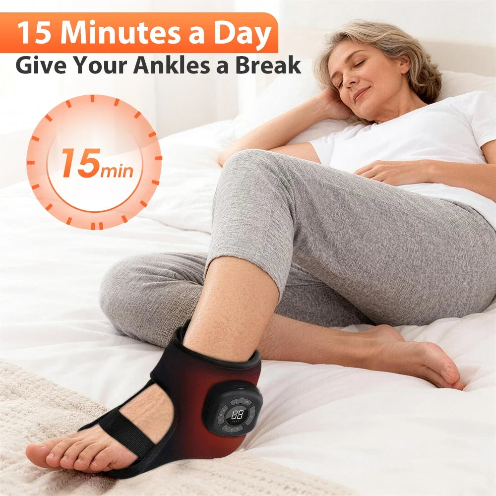Ankle Massager Air Compression Vibration & Heat