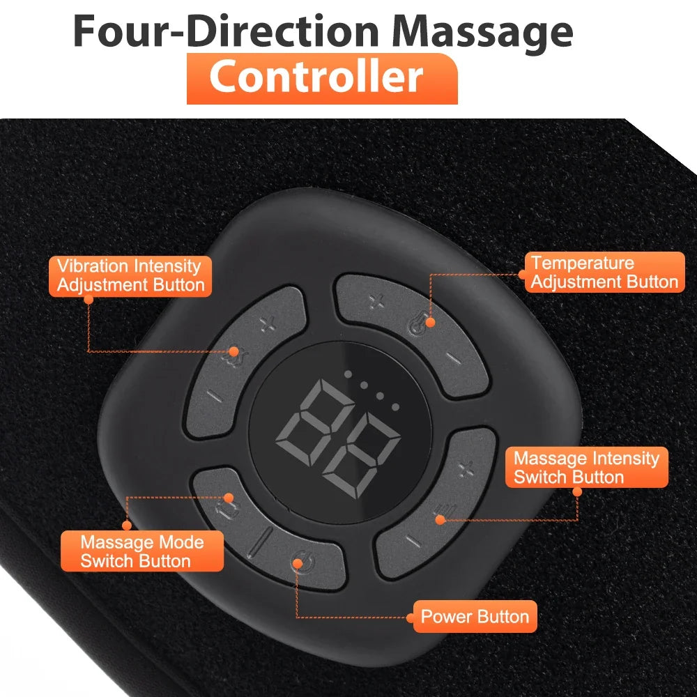 Ankle Massager Air Compression Vibration & Heat