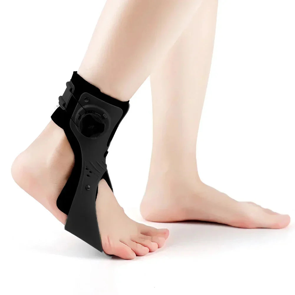 Ankle Support Brace Dorsiflexion Assist Adjustable Straps