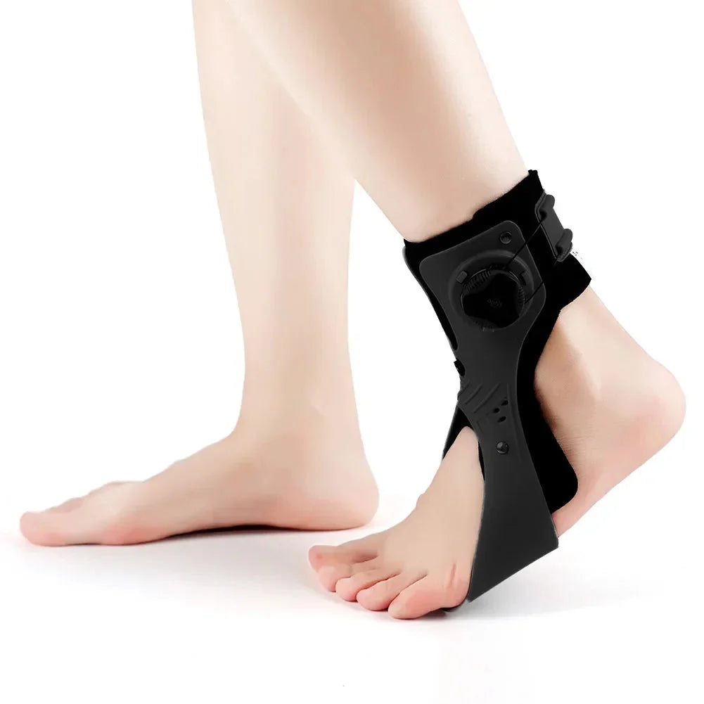 Ankle Support Brace Dorsiflexion Assist Adjustable Straps