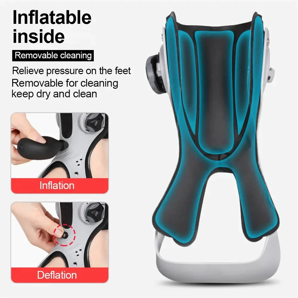 Ankle Support Brace Dorsiflexion Assist & Adjustable Straps