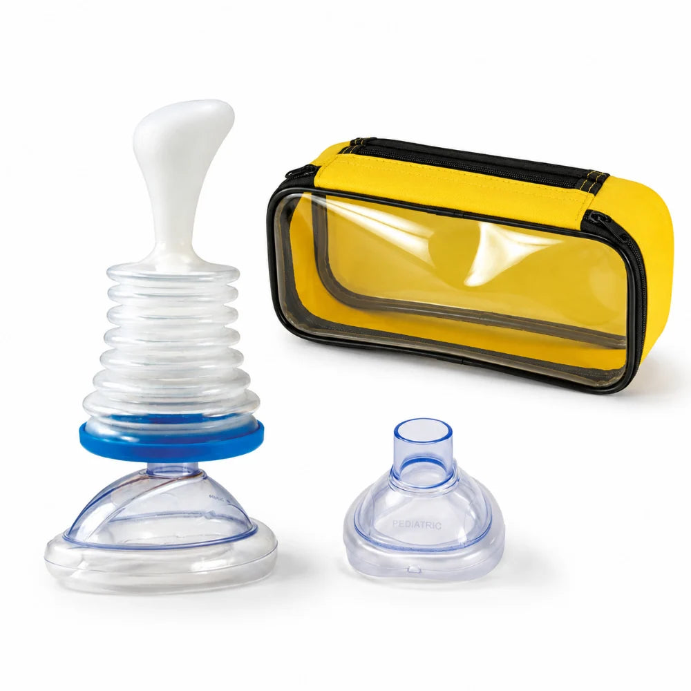 Anti-Choking Device Manual Suction Portable Adult & Pediatric Masks