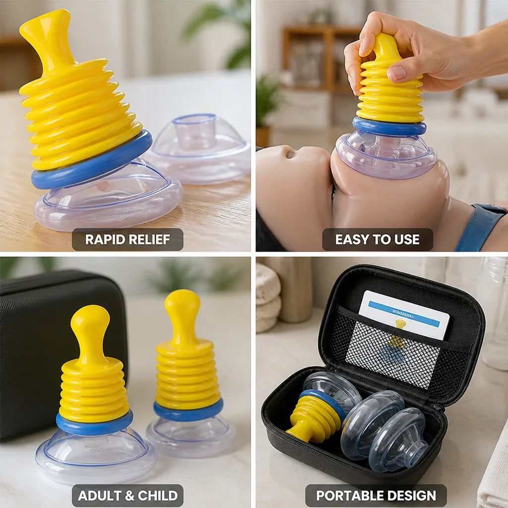 Anti-Choking Device Portable Suction Adult & Child Masks