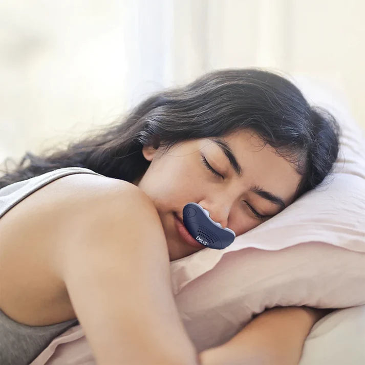 Anti-Snoring Nasal Device Silicone Prongs Rechargeable & Quiet