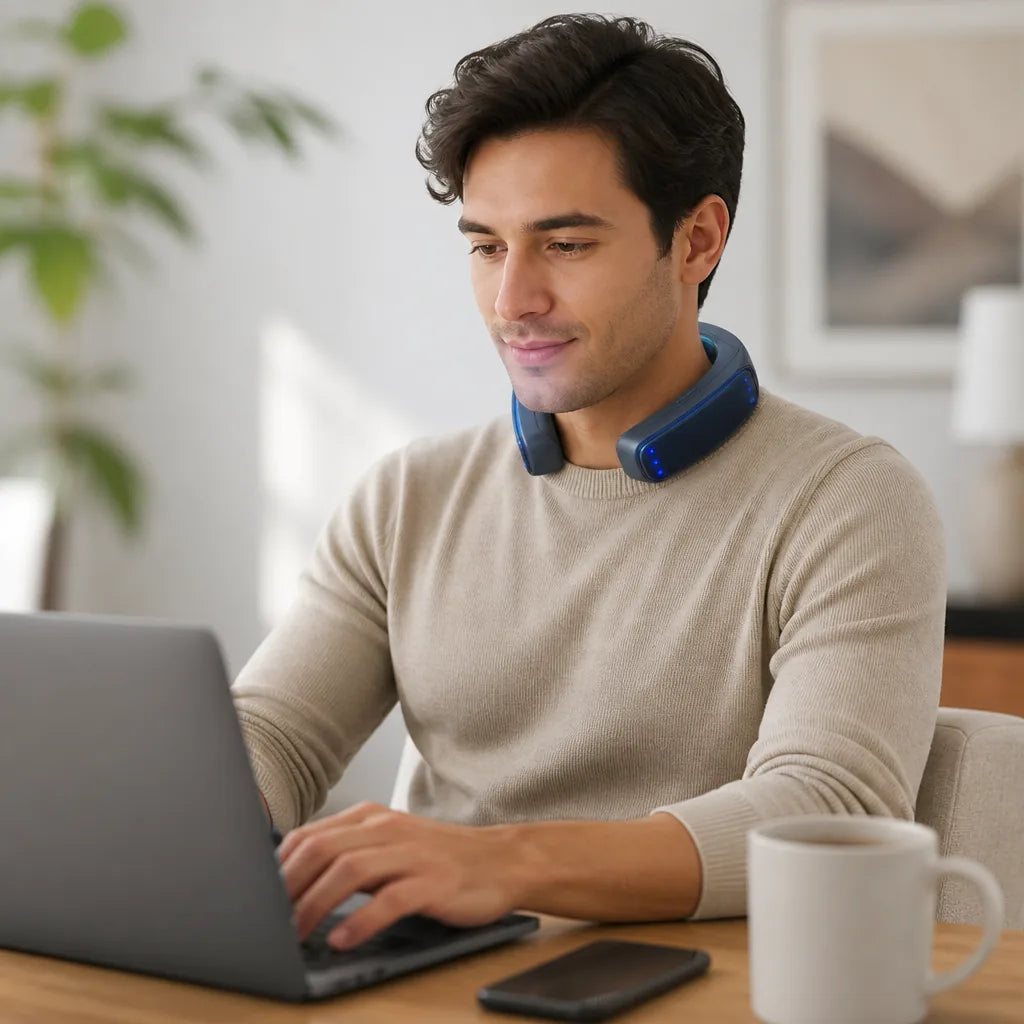 Anti-Snoring Neckband Low-Frequency Vibration USB Rechargeable
