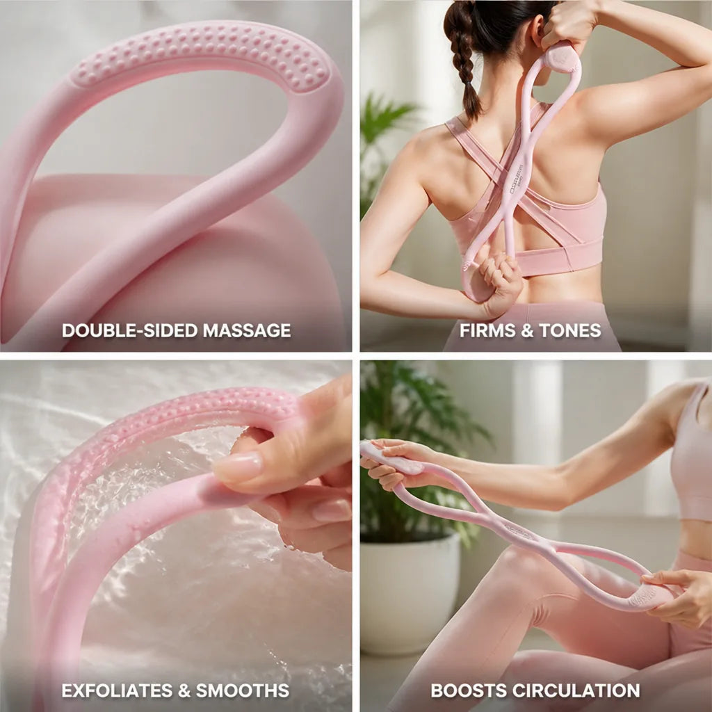 Arm & Shoulder Toning Band Silicone Double-Sided Massage