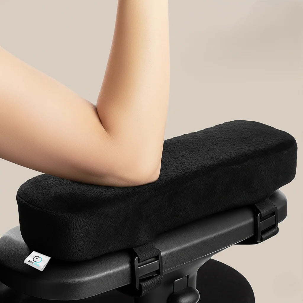 Armrest Pads Memory Foam Non-Slip Set of 2