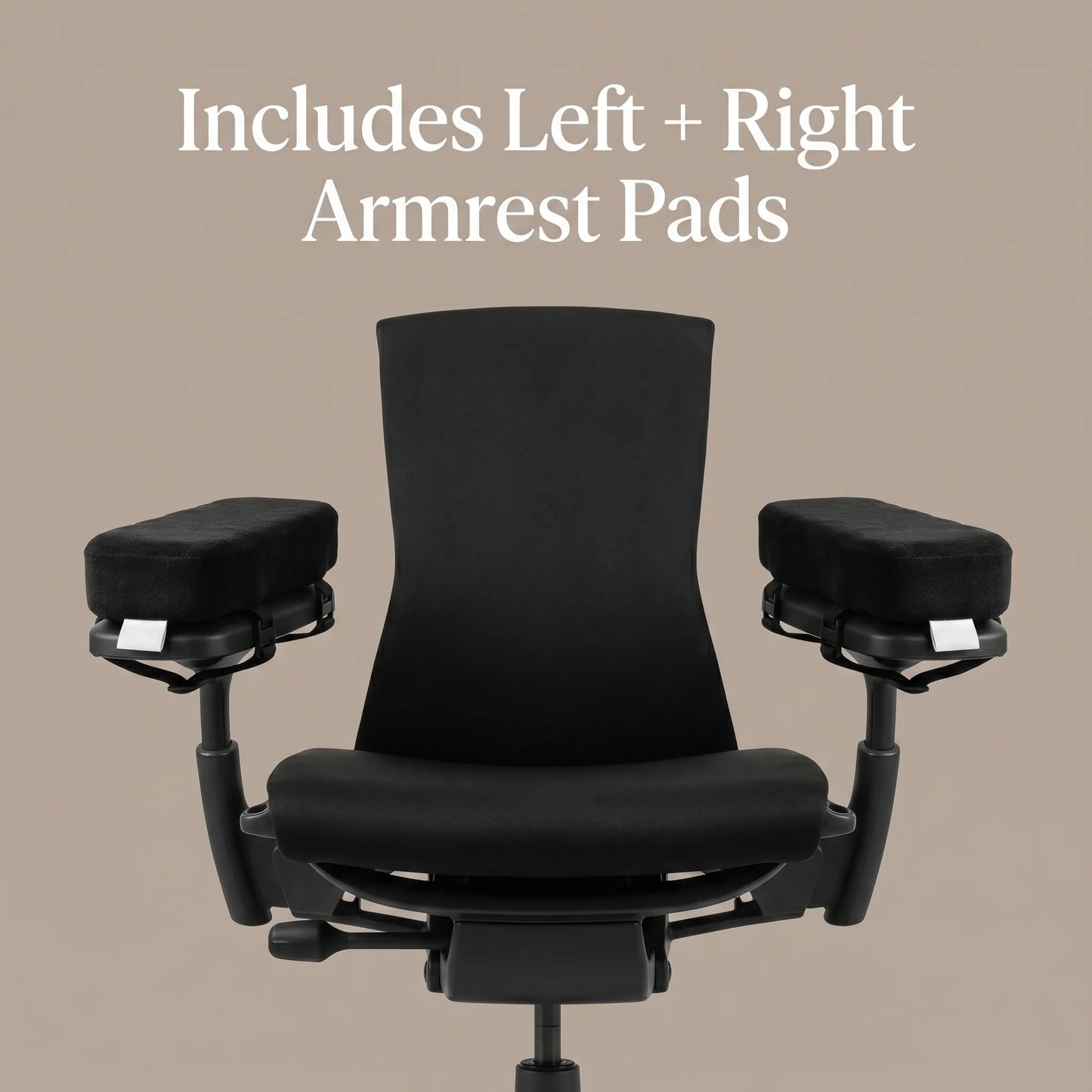 Armrest Pads Memory Foam Non-Slip Set of 2