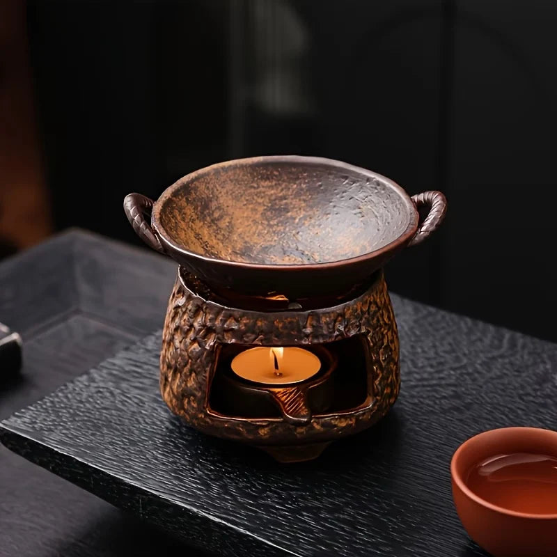 Aromatherapy Burner Minimalist Ceramic Removable Dish