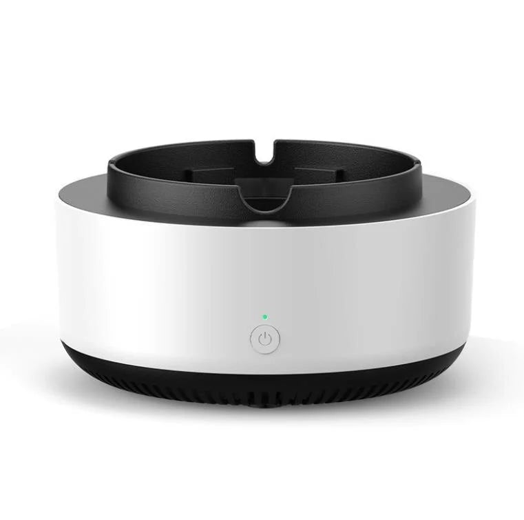Ashtray Multi-Layer Smoke Filtration USB Rechargeable