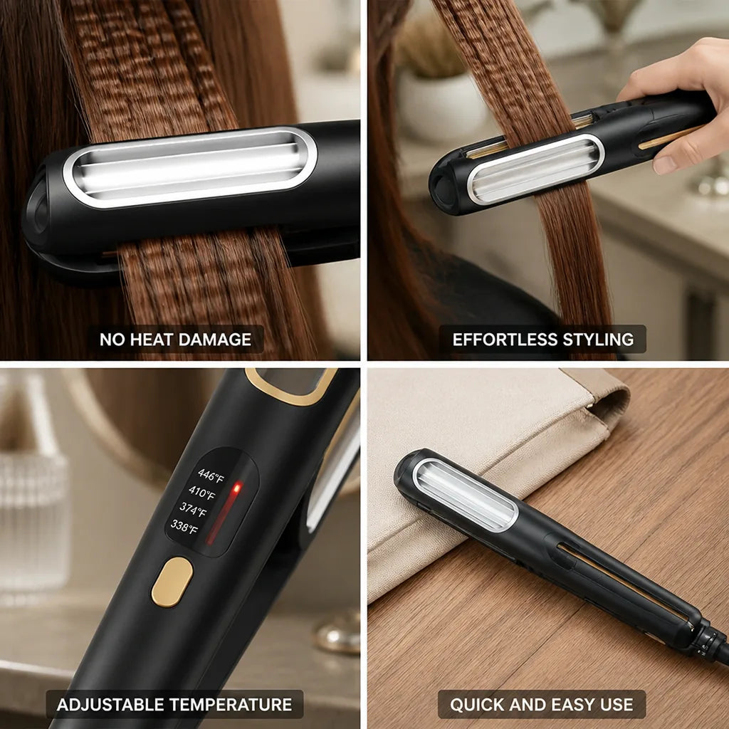 Automatic Hair Curler Auto-Rotating Ceramic Adjustable 180–230°C