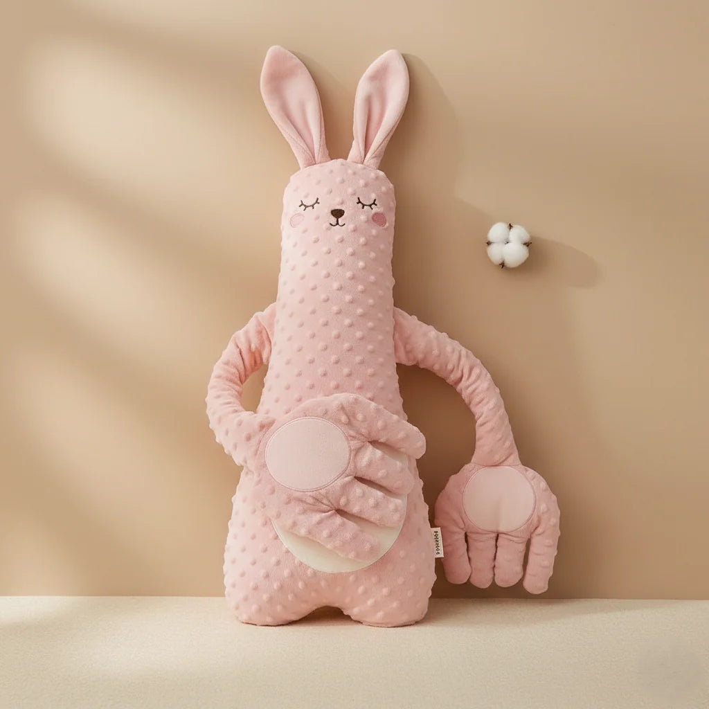 Baby Support Pillow U-Shaped Plush Removable Cotton Cover