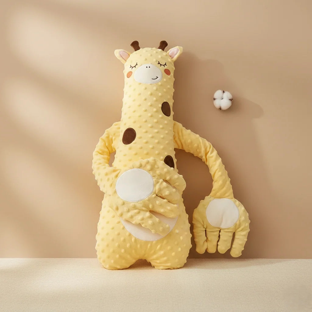 Baby Support Pillow U-Shaped Plush Removable Cotton Cover