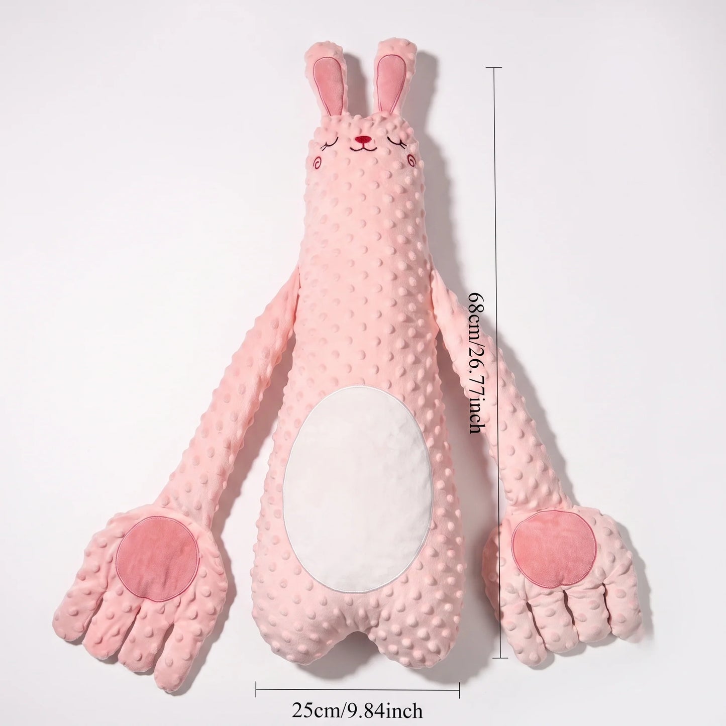 Baby Support Pillow U-Shaped Plush Removable Cotton Cover