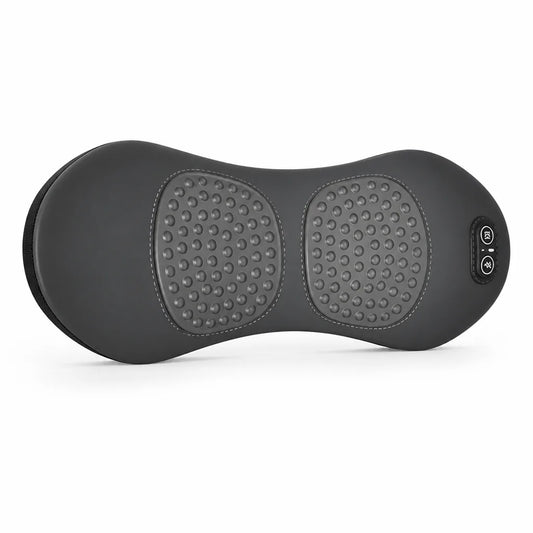 Back Massager Heat, Vibration & Traction Memory Foam Support