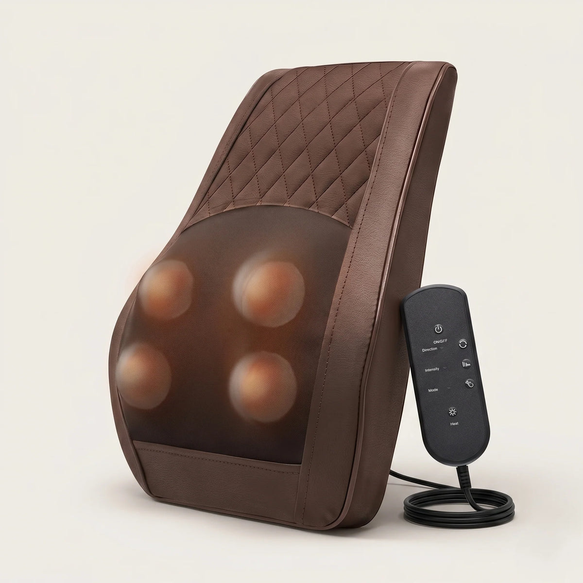Back & Neck Massager Deep-Kneading Shiatsu & Heat