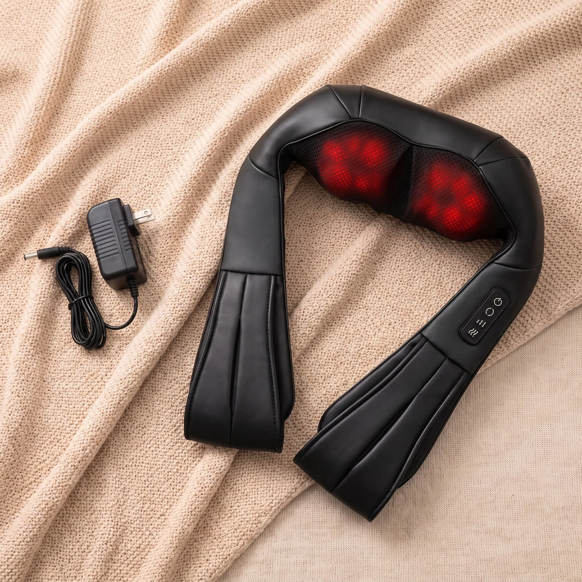Back & Neck Massager Shiatsu Deep Kneading Heated