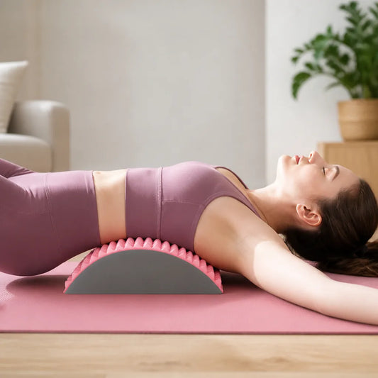 Back & Neck Stretching Pillow Ergonomic Foam Support