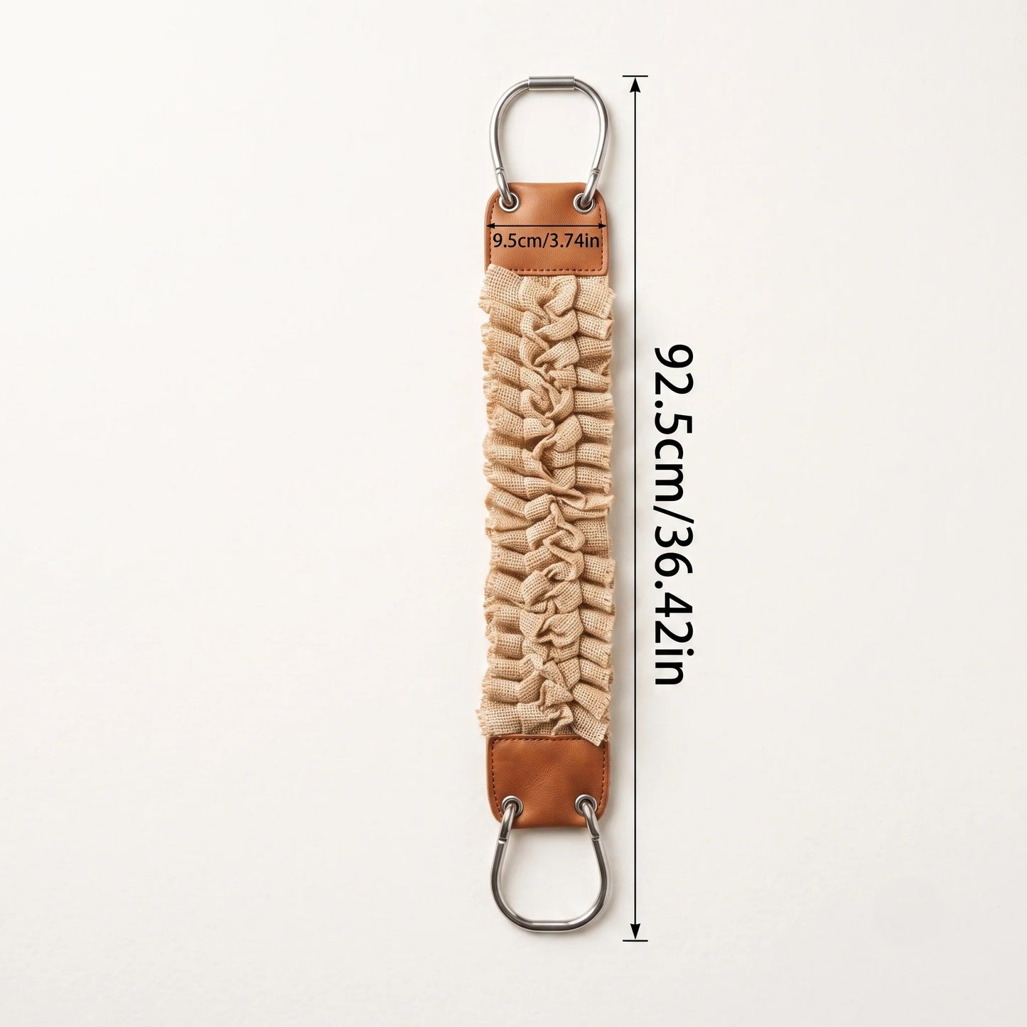 Back Scrubber Extra-Long Dual-Sided Silicone & Exfoliating Sponge