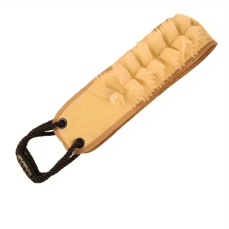 Back Scrubber Extra-Long Dual-Sided Silicone & Exfoliating Sponge