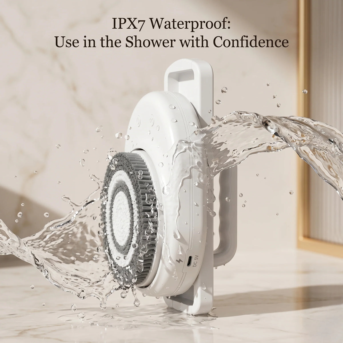 Back Scrubber Wall-Mounted Electric & Hands-Free
