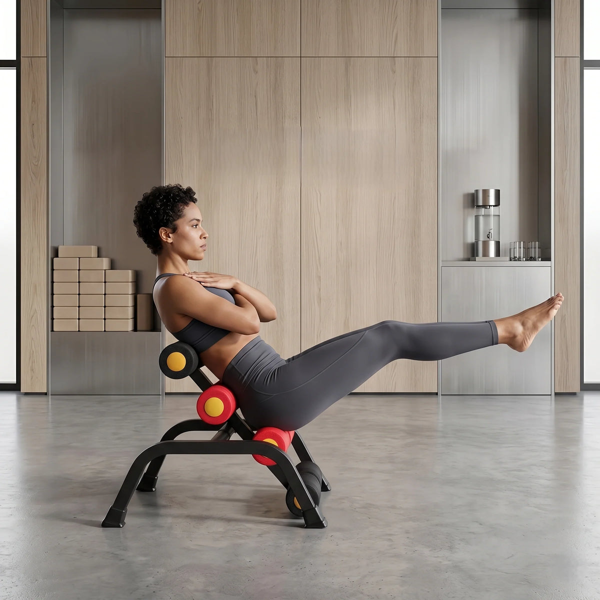Back Stretch & Core Bench Adjustable Multi-Position