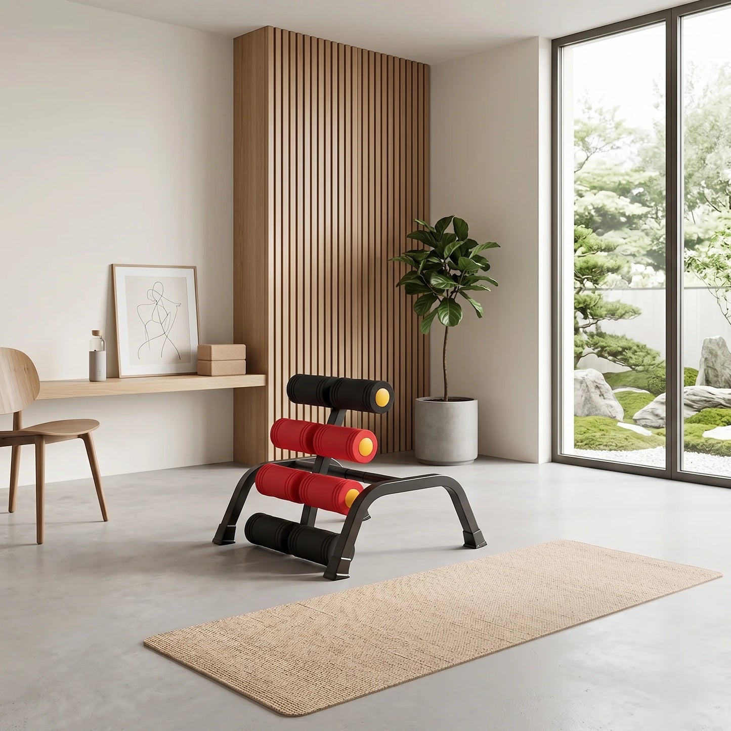 Back Stretch & Core Bench Adjustable Multi-Position