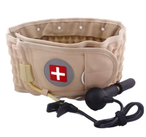 Back Support Belt Inflatable Decompression & Adjustable Lumbar Support
