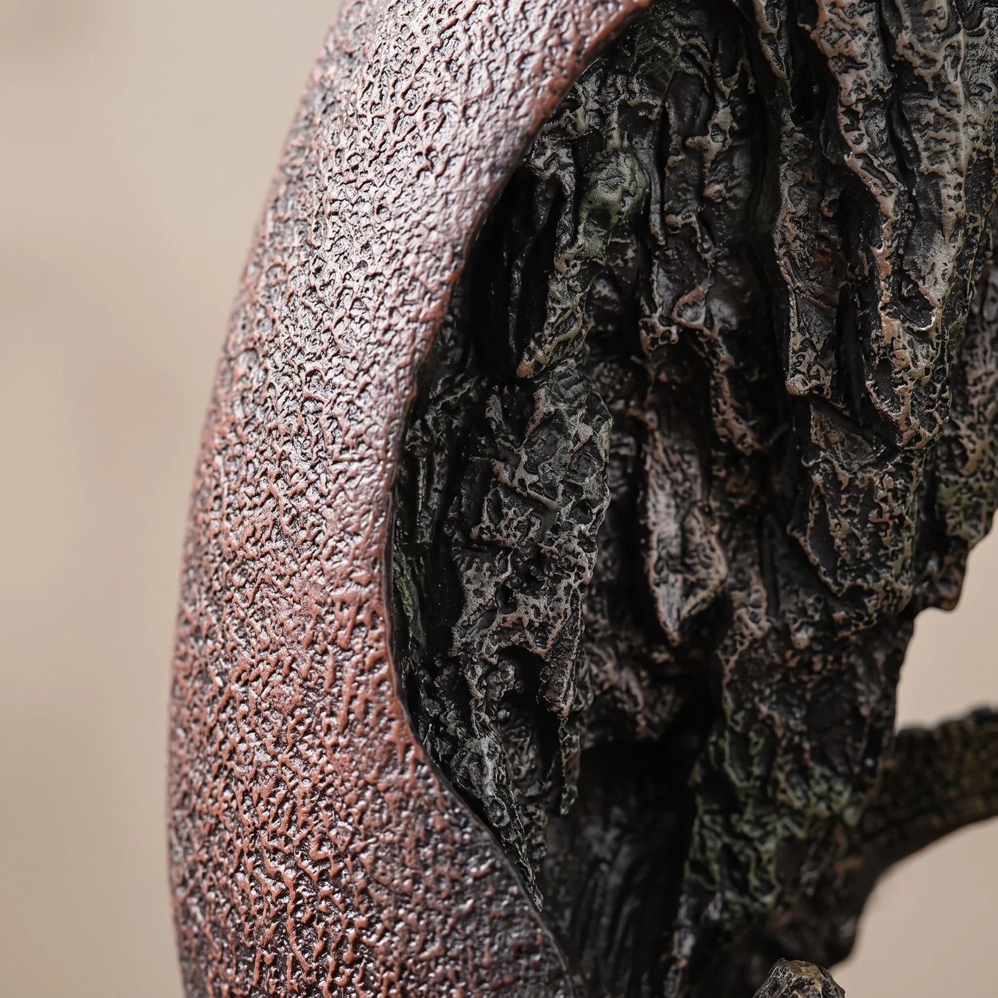 Backflow Incense Burner Mountain Landscape Resin
