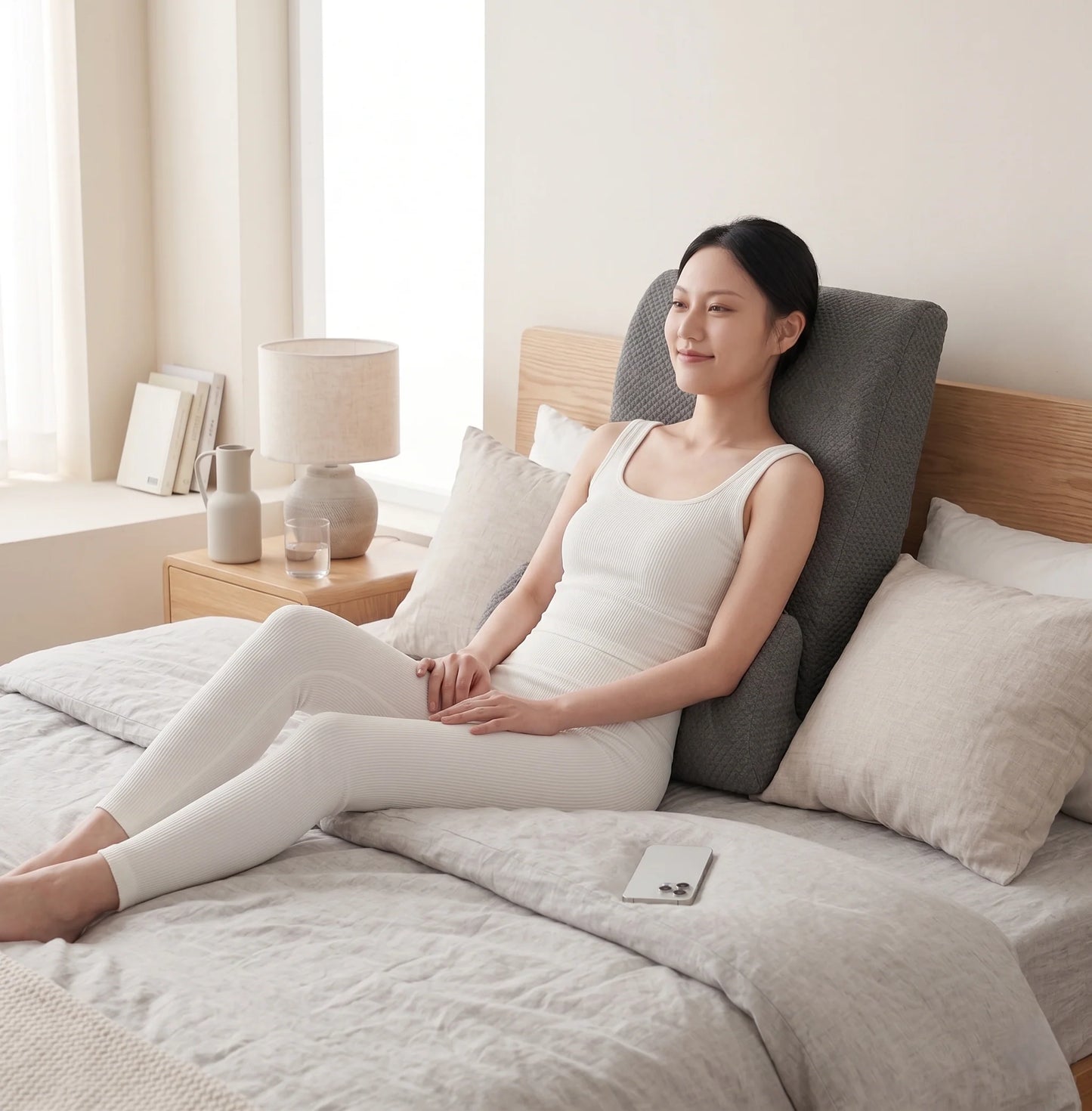 Backrest Pillow Ergonomic Support Set