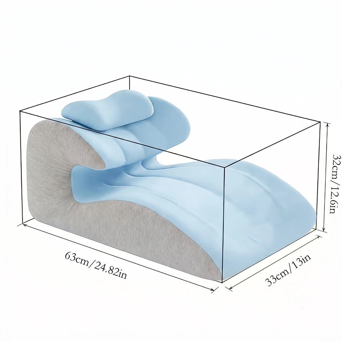 Backrest Pillow Ergonomic Support Set