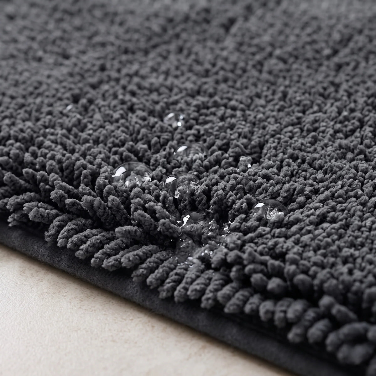 Bath Mat Plush Absorbent Non-Slip Backing