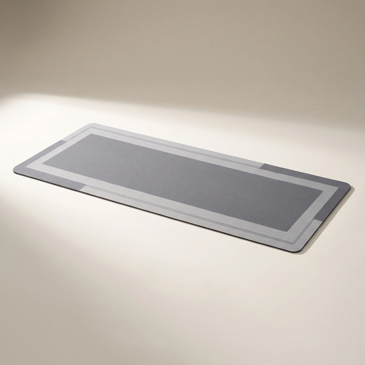 Bathroom Runner Mat Low-Profile Non-Slip Rubber Backing