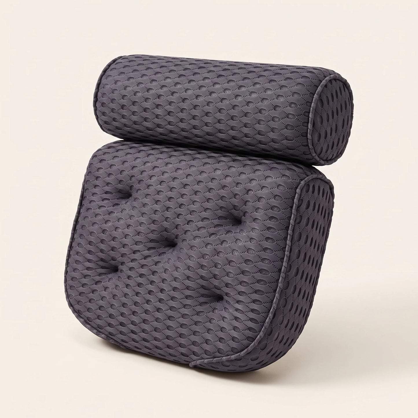 Bathtub Pillow Contoured Neck & Back Support Air Mesh