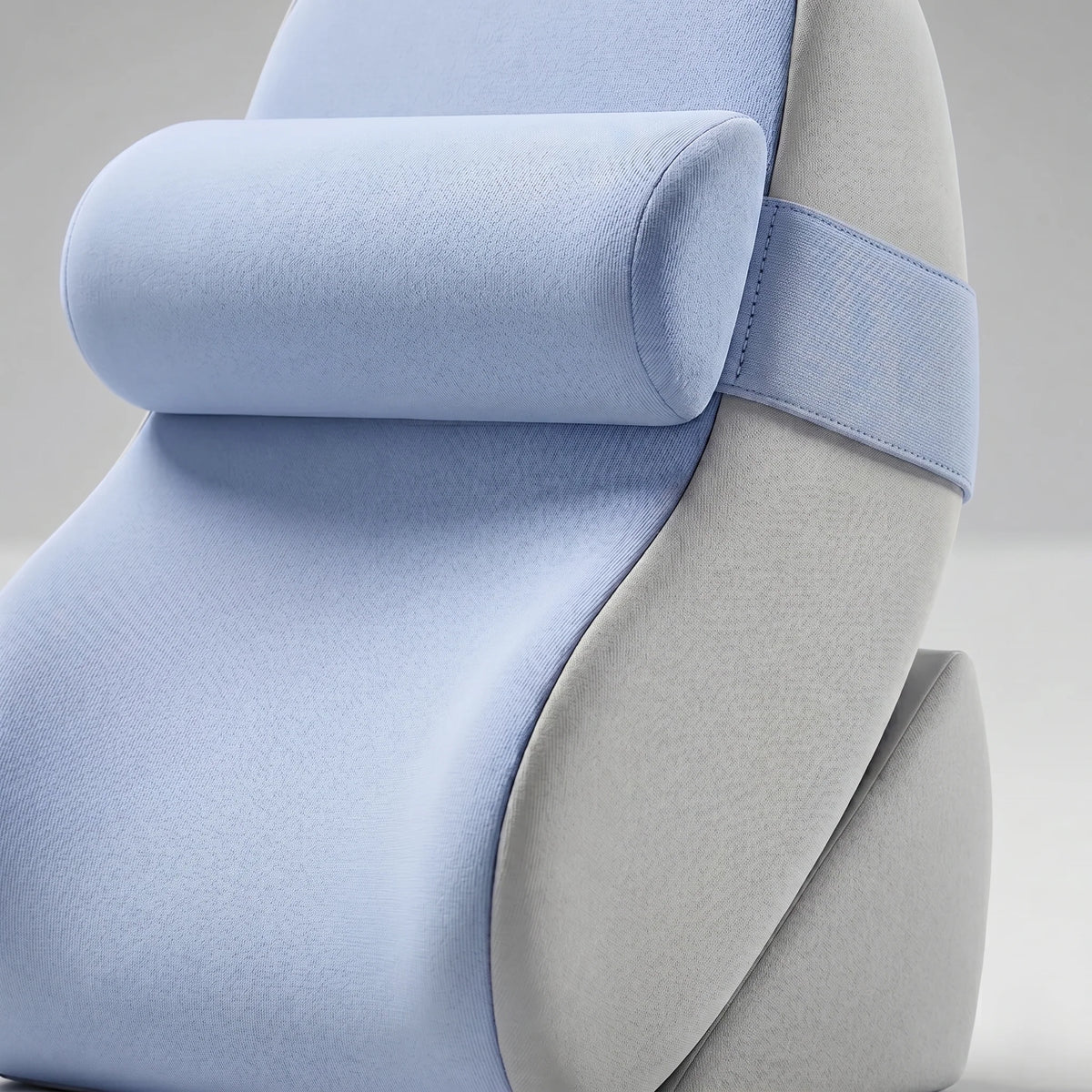 Bed Backrest Pillow Memory Foam Lumbar Support