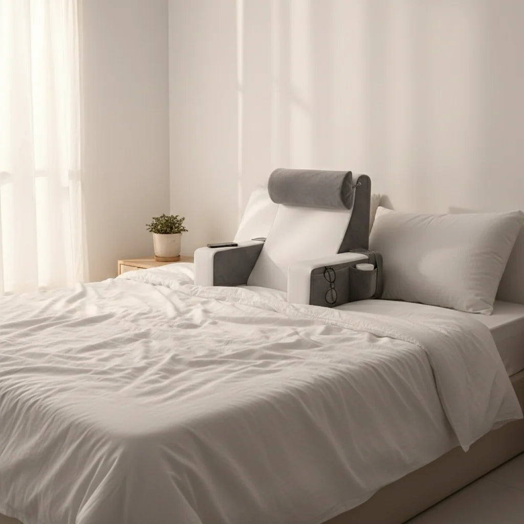 Bed Rest Pillow Ergonomic Memory Foam Back Support