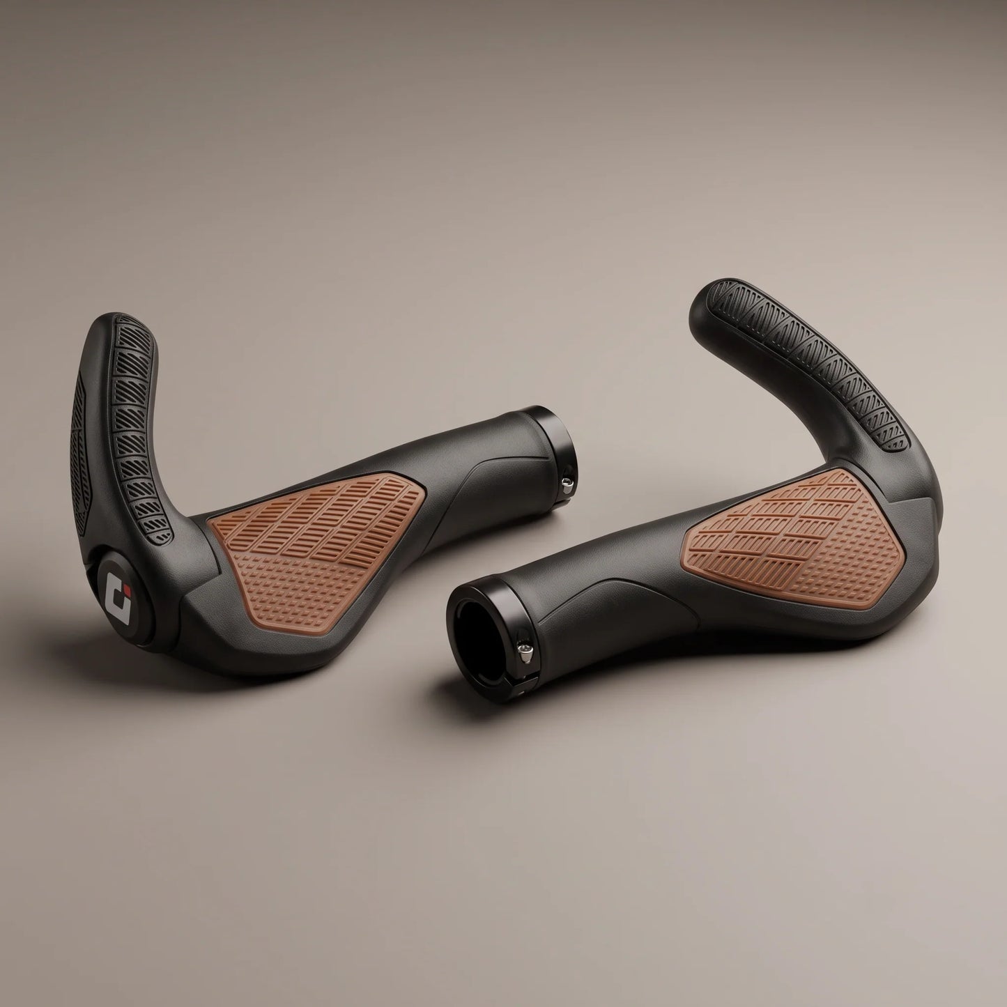 Bicycle Grips Ergonomic Lock-On & Adjustable Bar Ends