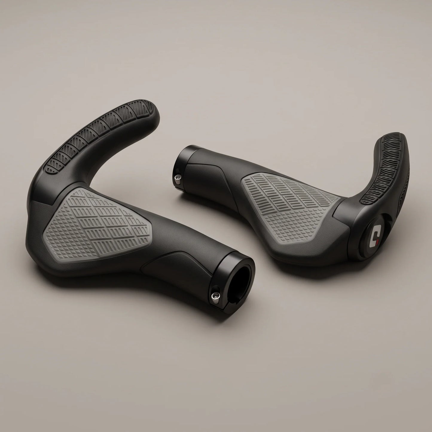 Bicycle Grips Ergonomic Lock-On & Adjustable Bar Ends
