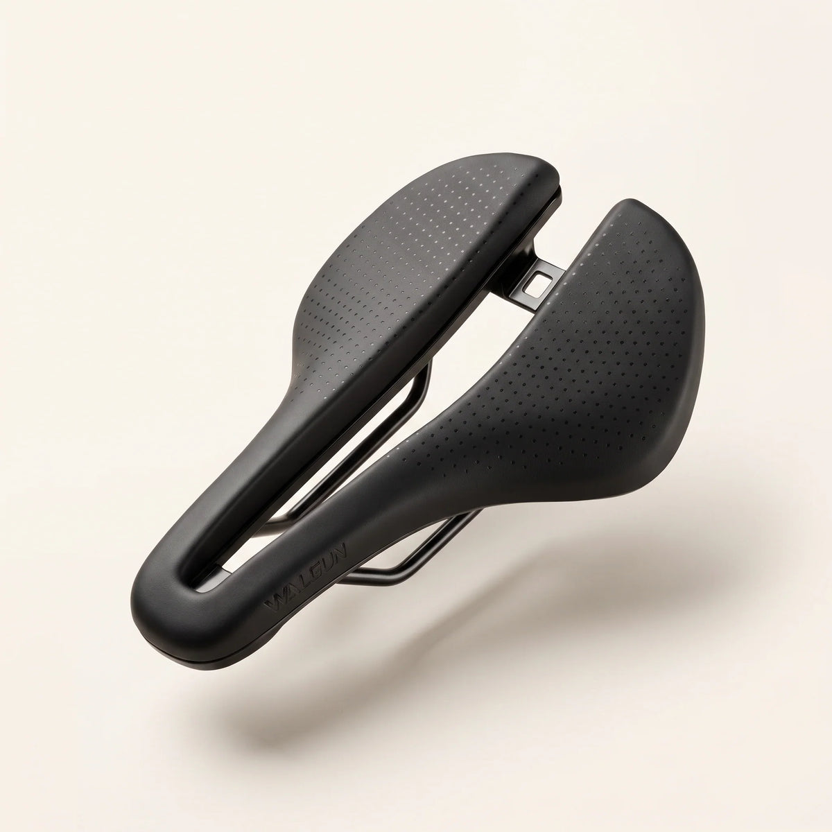 Bicycle Saddle Ventilated Hollow-Core Cushioned Support