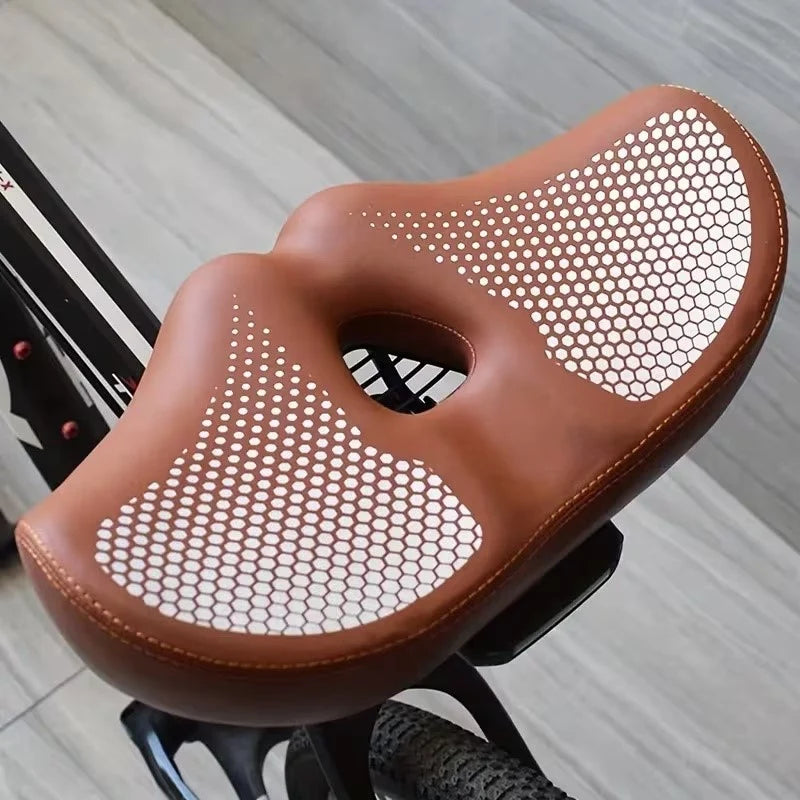 Bike Saddle Wide Ergonomic Long-Ride Comfort