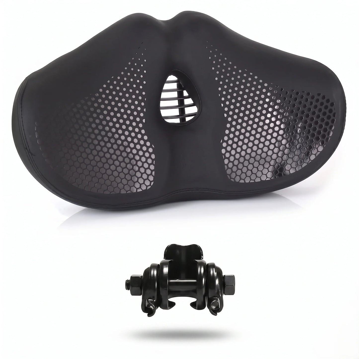 Bike Saddle Wide Ergonomic Long-Ride Comfort