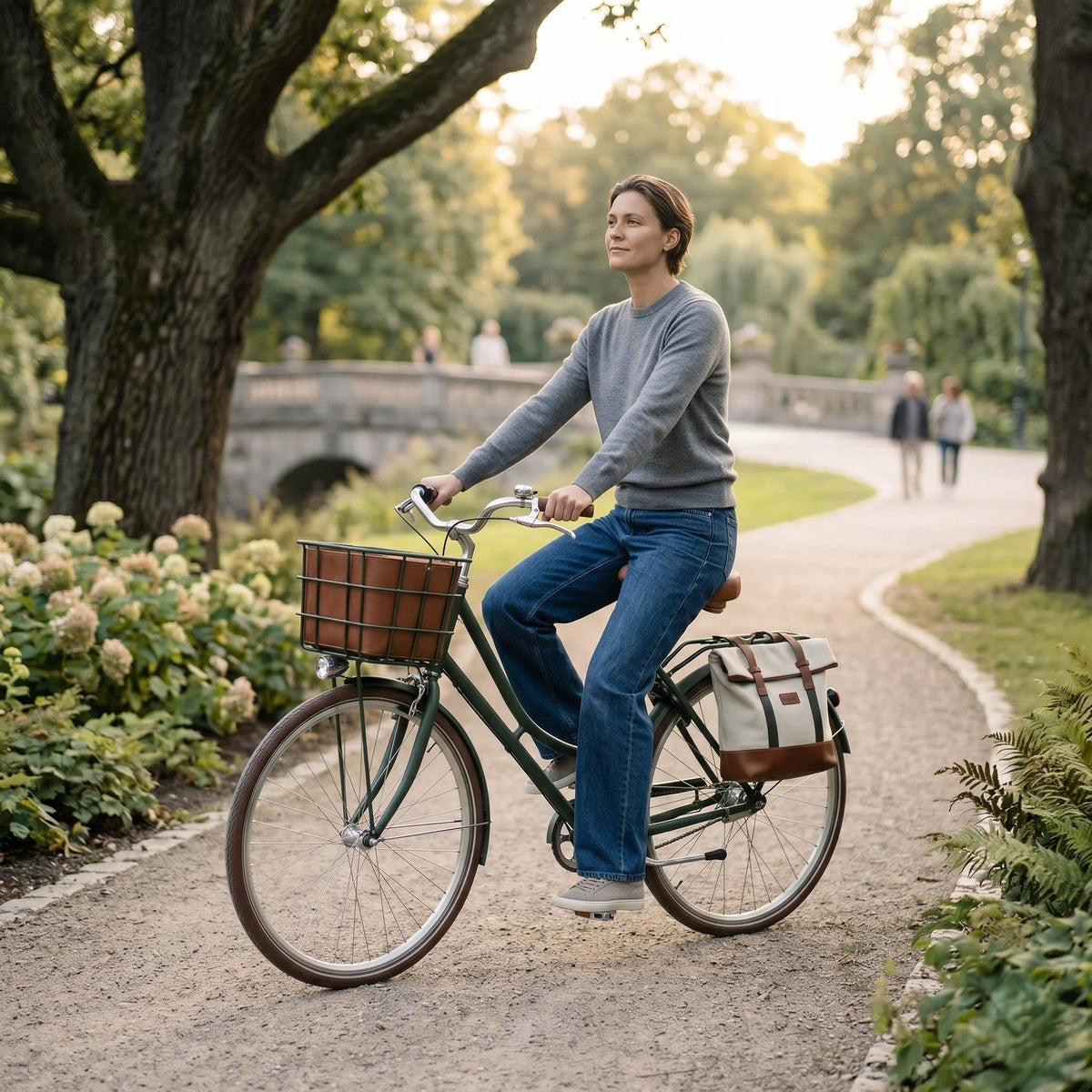 Bike Saddle Wide Ergonomic Long-Ride Comfort
