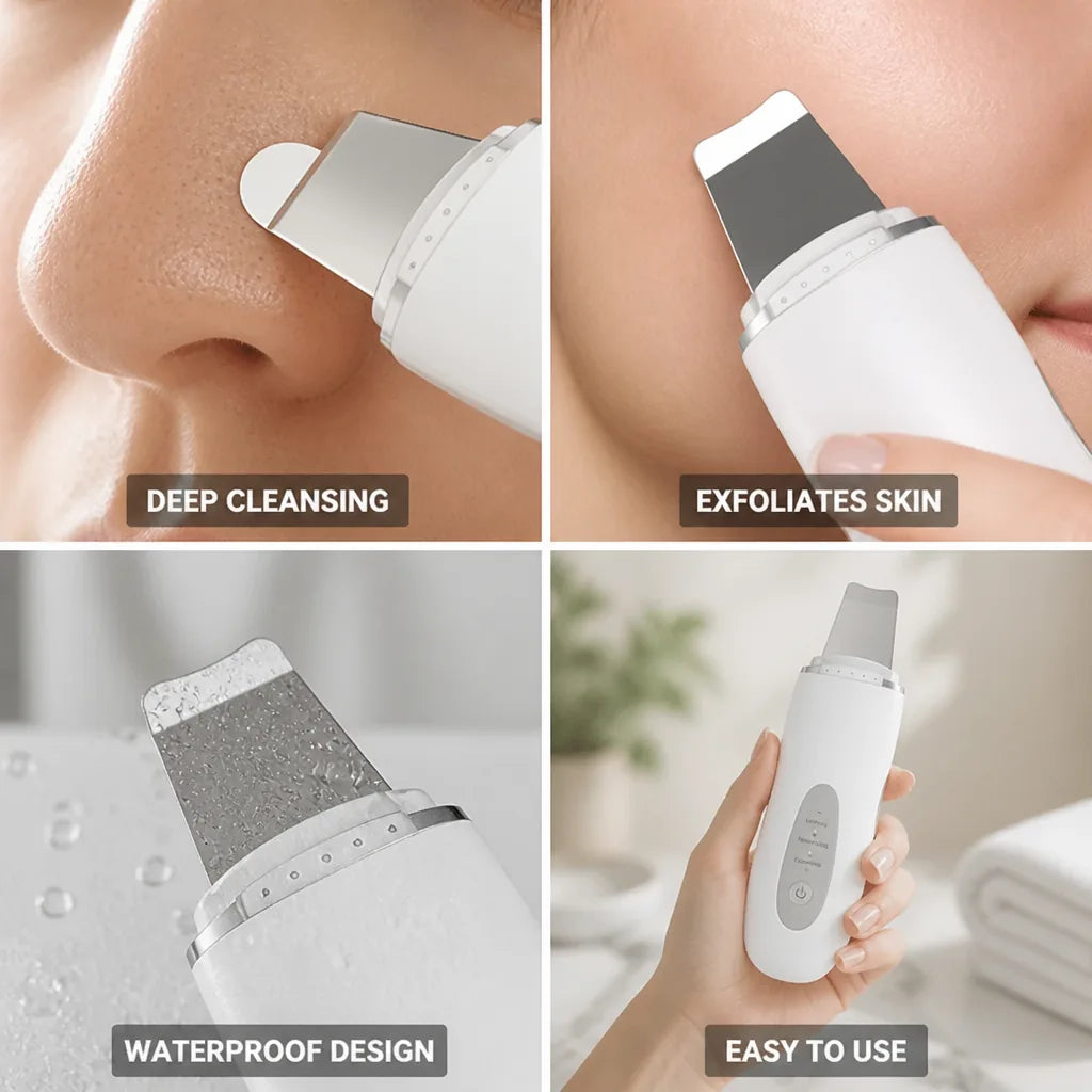 Blackhead Remover Adjustable Suction Silicone Tips