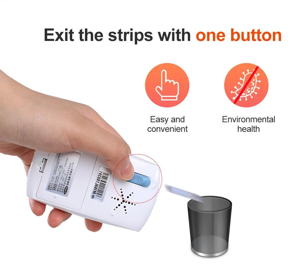 Blood Glucose Meter 100 Test Strips Included