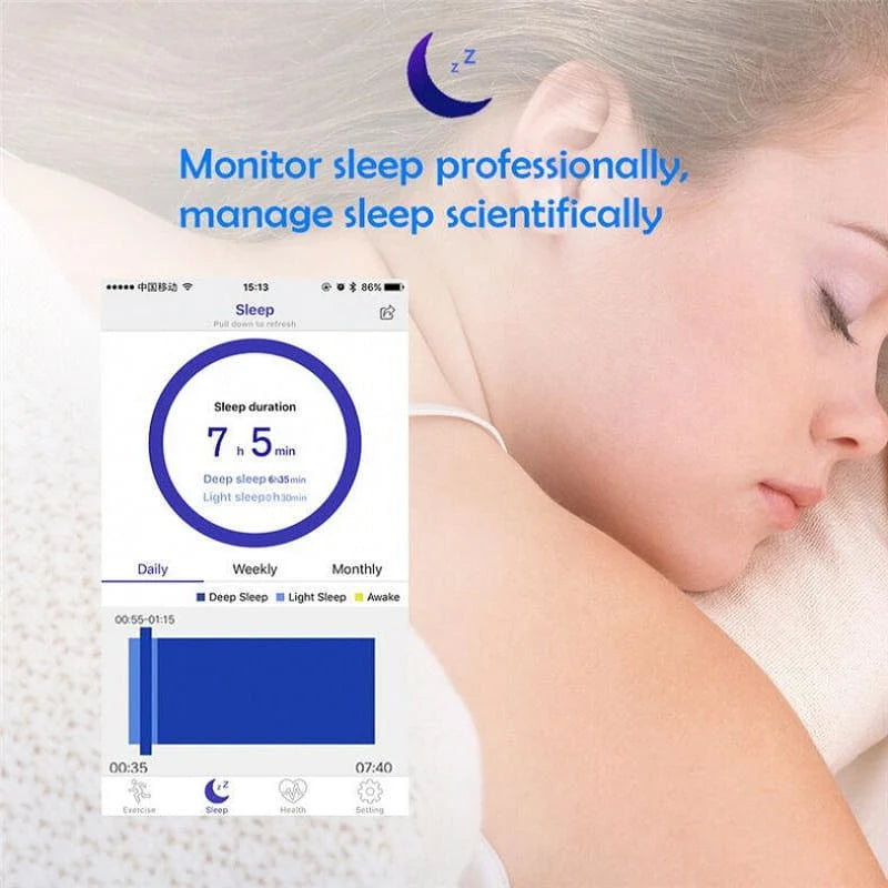 Blood Pressure Monitor Slim OLED Heart Rate & Activity