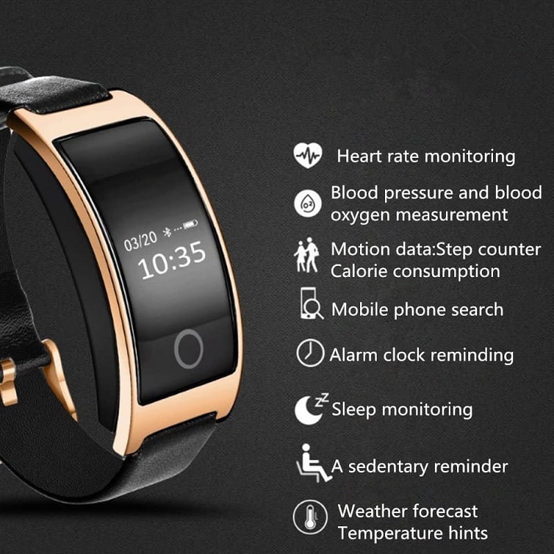 Blood Pressure Monitor Slim OLED Heart Rate & Activity