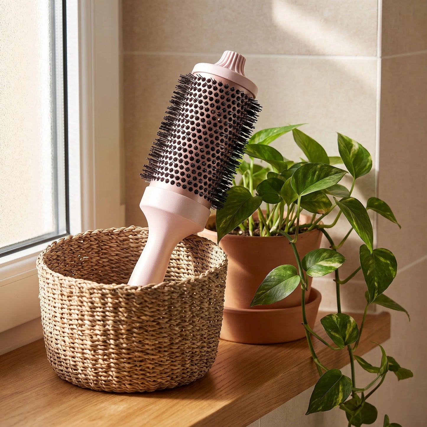 Blowout Brush 1.75 Inch Ceramic Negative-Ion Snag-Free Bristles