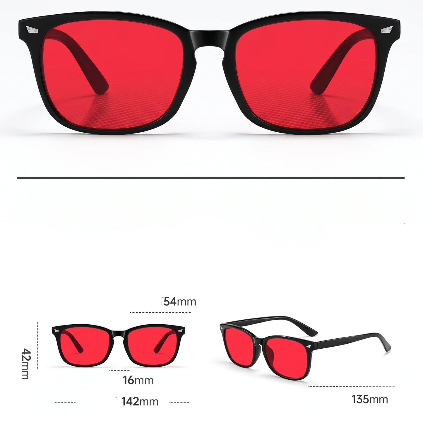 Blue Light Glasses Night & Day Lenses Three Sizes