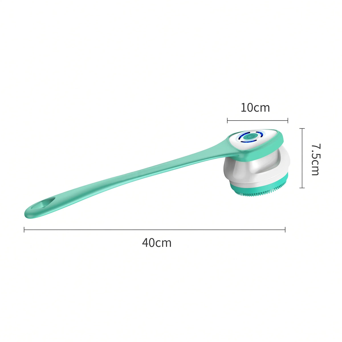 Body Cleansing Brush Electric Long Handle & Detachable Head