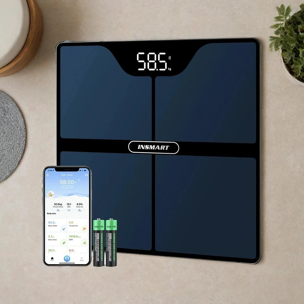 Body Composition Scale 16 Metrics Bluetooth Sync